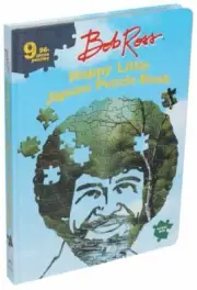 Bob Ross Happy Little Jigsaw Puzzle Book (Jigsaw Puzzle Books) by Editors of Th