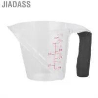 在飛比找蝦皮商城優惠-Jiadass 量杯耐熱斜角塑膠杯附手柄 MG