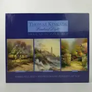 NEW Thomas Kinkade Painter of Light Deluxe Jigsaw Puzzle Set 3 Full Size 500 Pcs