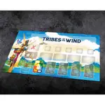 桌遊配件 風之部落 TRIBES OF THE WIND 桌遊 牌墊  PLAYMAT