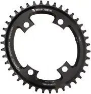 Wolf Tooth Elliptical 107 BCD Chainring - 40t, Compatible with SRAM 107 BCD, Dro