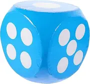 Kisangel Giant Foam Dice, Huge Party Game Dice, Multi-Sided for Kids, 7.5 Inch, Foam Game Prop