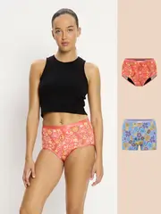[Modibodi AU] SmileyWorld Modibodi Classic Full Brief & Boyshort 2 Pack