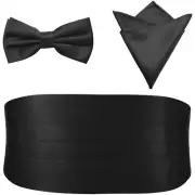 Fashion Elegant Black Bow Ties for Men - Elevate Your with Our Premium String...
