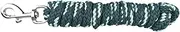 Lead Rope with Carabiner, 2 meter, Dark Green/ Light Green
