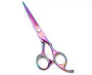 Hair Thinning Scissors Cutting Teeth Shears Professional BarberHairdressing Texturizing 6.5 inch,colorful