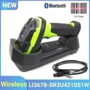 Zebra LI3678-SR3U4210S1W Ultra-Rugged Cordless 1D Bar Code Reader Scanner Kit