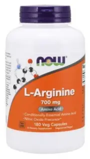 NOW FOODS L-ARGININE 700 MG - 180 CAP