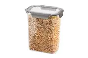 Oggi Clarity 24cm 4L Food Storage Container Stackable Pantry Organiser Clear