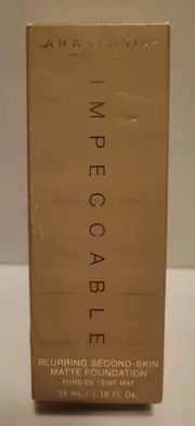 Anastasia Bev Hills Impeccable Blurring Second Skin Matte Foundation Damaged Box