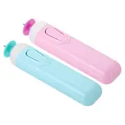 2pcs Electric Quilling Pens Slotted Tool Paper Strip Volume Curling Rolling