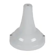 GTA-96 Pillar Post Base White Aluminium - 16086