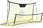 2.1m Portable Kids Soccer Goal Net Quick Set-up for Backyard Training [Size: 2.1x1.2m]