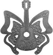 Lodge 8 Inch Dolly Parton Cast Iron Trivet - Dishwasher Safe Trivet Designed for Universal Use - Reusable Heat Protection up to 525° - Butterfly