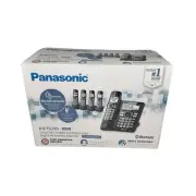 Panasonic KX-TGF570 w/ 5 Handset Cordless Phone Baby Monitor Link2Cell DECT6.0