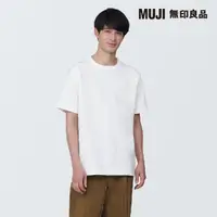 在飛比找momo購物網優惠-【MUJI 無印良品】男有機棉水洗粗織圓領短袖T恤(共7色)