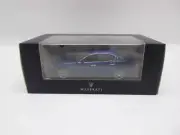 1 43 Maserati Ghibli MASERATI Ghibli Dealer Custom Diecast Car Blue