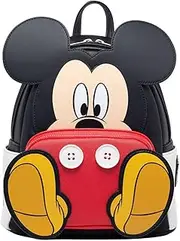 [Loungefly] Disney Mickey Mouse Cosplay Mini Backpack, Multicolor, One Size, Wdbk3030