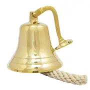 Brass Door Temple Wall Hanging Bell Old Times Outdoor Home, Decoration Gift