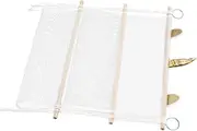 Alipis Wall Hanging Plush Storage Organizer Mesh Display Holder for Creative Collapsible Design Easy Hanging with Hooks for Storage and Sundries