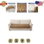 Machine Washable Velvet Couch Cover with Non-Slip Backing – Perfect for Pets