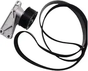 1set Tensioner &Belt Compatible For Land Rover Discovery 2 TD5 1998-2004 ERR6949 PQS101500 Car Accessories