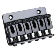 1X(6 Hardtail Bridge Top Load 65mm Electric Guitar Bridge (Black) U1K2)6135