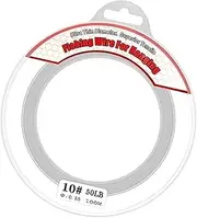 Clear Balloon String, Clear Fishing Wire for Jewelry Making - Nylon Hanging String, 50lb Fishing Line, Invisible Fishing Wire, Fish String for Christmas Hanging Decoration, 328 Feet