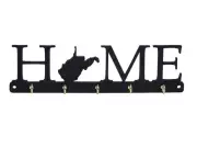 West Virginia Home State Shape Key Holder Hanger Rack Housewarming Wall Gift