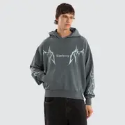[Kiss Chacey] Solar Balloon Hoodie Mineral Carbon