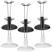 6 Pcs Doll Support Frame Figurine Display Holder Child Miniature Shelf
