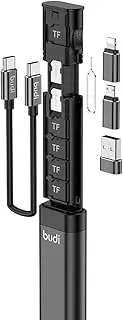 multifunctional 9-in-1 data cable with card reader OTG adapter C-type external memory card storage box stick suitable for Huawei Apple charging cable drone digital camera portable USB flash drive