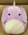 Gelina Squishmallows 16” Easter Purple Rainbow Bunny Unicorn Plush Pillow Target