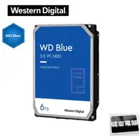在飛比找蝦皮商城優惠-WD 6TB 3.5吋桌上型硬碟(WD60EZAZ) 藍標