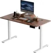 Electric Height Adjustable Standing Desk Whole-Piece Desktop Sit Stand Up Comput