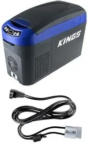 Adventure Kings 15L Centre Console Fridge Portable Camping 4x4 + 1.8m 12v Cable