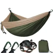 2-3 Person Outdoor Solid Color Parachute Hammock Swing Leisure Portable Hammock