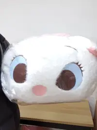 在飛比找Yahoo!奇摩拍賣優惠-日本貨 迪士尼瑪莉貓大型玩偶 瑪莉貓靠墊坐墊 抱枕 瑪莉貓玩