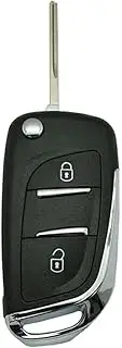 TPHJRM 2 Buttons with Battery Holder Key Shell Modified,for Peugeot