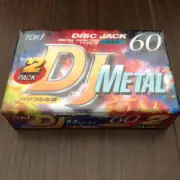 TDK DJM-60*2 pack metal tape