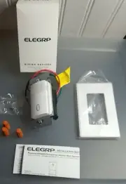 ELEGRP Occupancy Motion Sensor Light Switch, PIR Infrared Motion Activated Wall