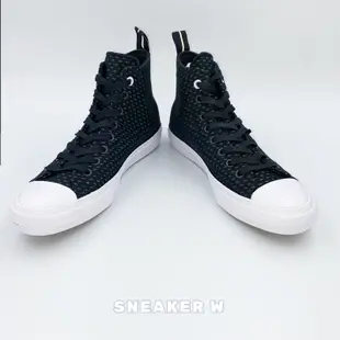Converse 2代 Chuck Tyalor II 高筒 黑色 Lunarlon鞋墊 帆布鞋 155506C