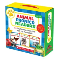 在飛比找TAAZE讀冊生活優惠-Scholastic Animal Phonics Read