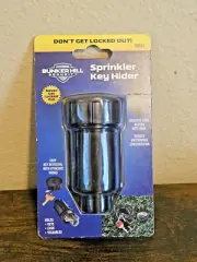 Bunker Hill Security Sprinkler Key Hider Black Model 58831 New in Package
