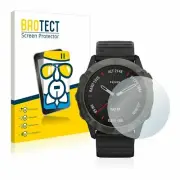 Garmin fenix 6X Pro Solar , BROTECT® AirGlass® Tempered Glass Screen Protector