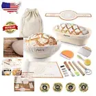 Banneton Proofing Basket Set with Liners & Tools - Perfect for Sourdough Lovers