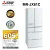 【MITSUBISHI 三菱】605L日製一級能效變頻六門冰箱(MR-JX61C-W-C1 絹絲白)