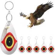 5Pcs Bird Repellent Diverter Discs Scarer Eye Scare Birds Away Pest Deterrent AU