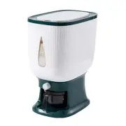 10Kg Automatic Rice Dispenser with Rinsing Cup Rice Dispenser Rice Storage3646