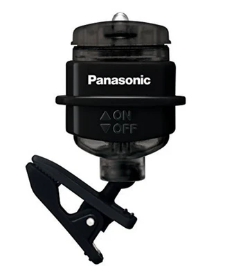 Panasonic LED Hands Free Clip-on Light Flashlight BF-AF20P-K Black F/S w/Track#